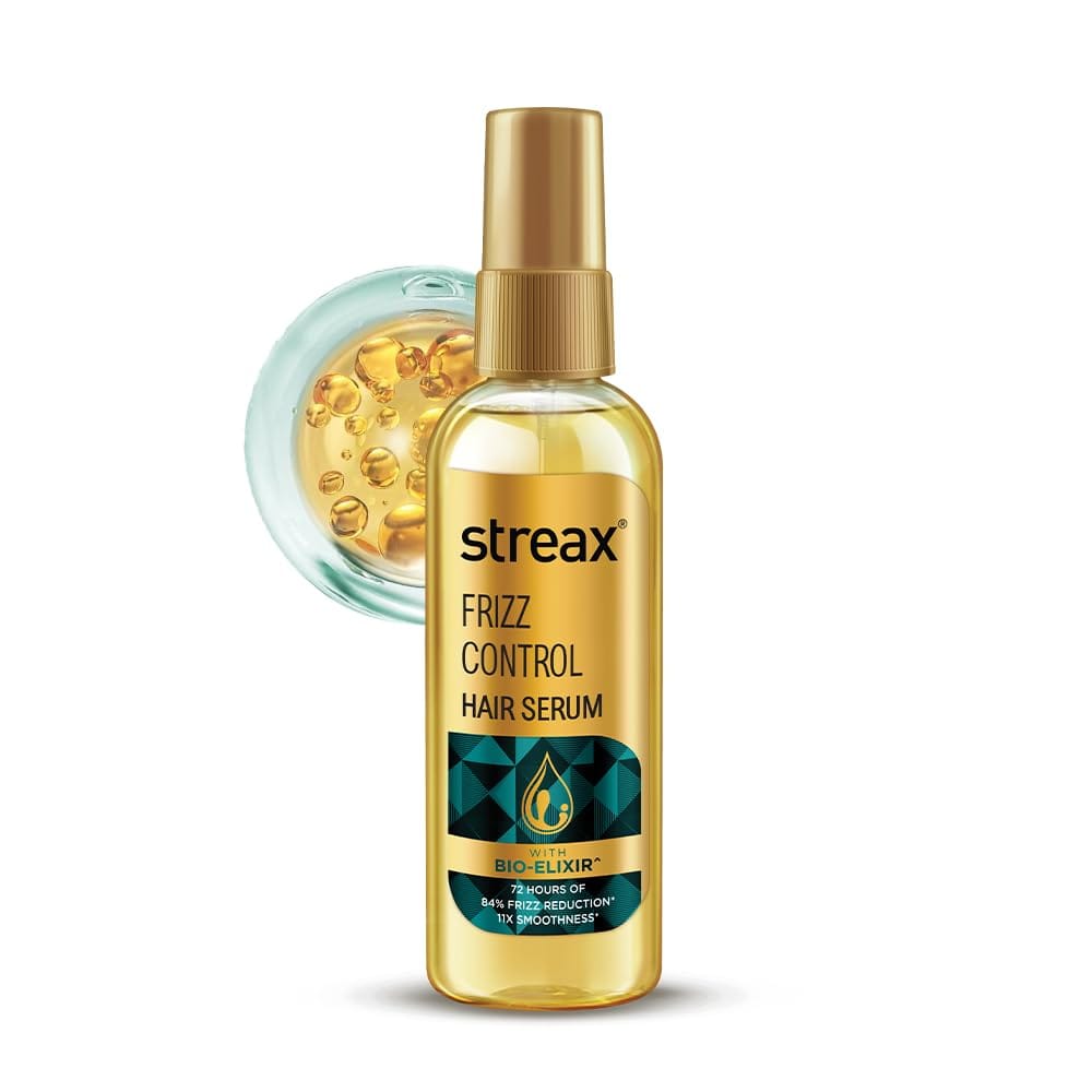 Streax - Frizz Control Hair Serum With Bio - Elixir (100ML)
