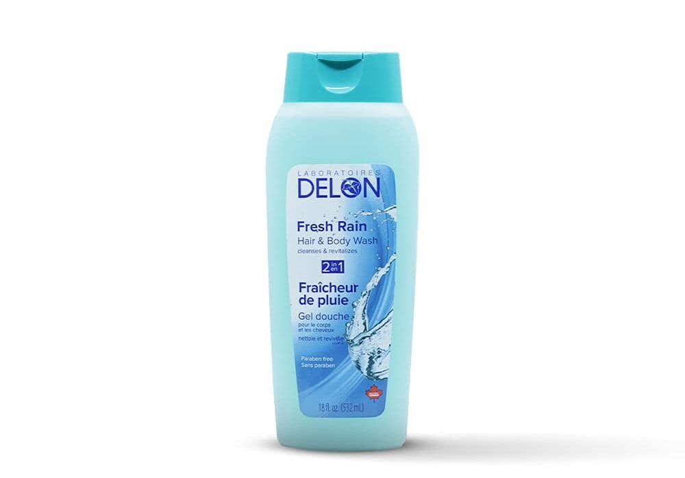 Delon - Fresh Rain Hair & Body Wash (532ML) [Buy 1 Get 1 Free]