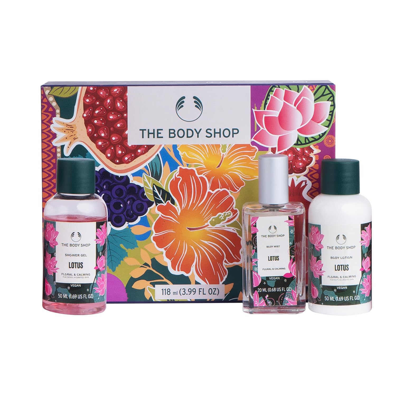 The Body Shop - 3 Pc Lotus Set (118ML)