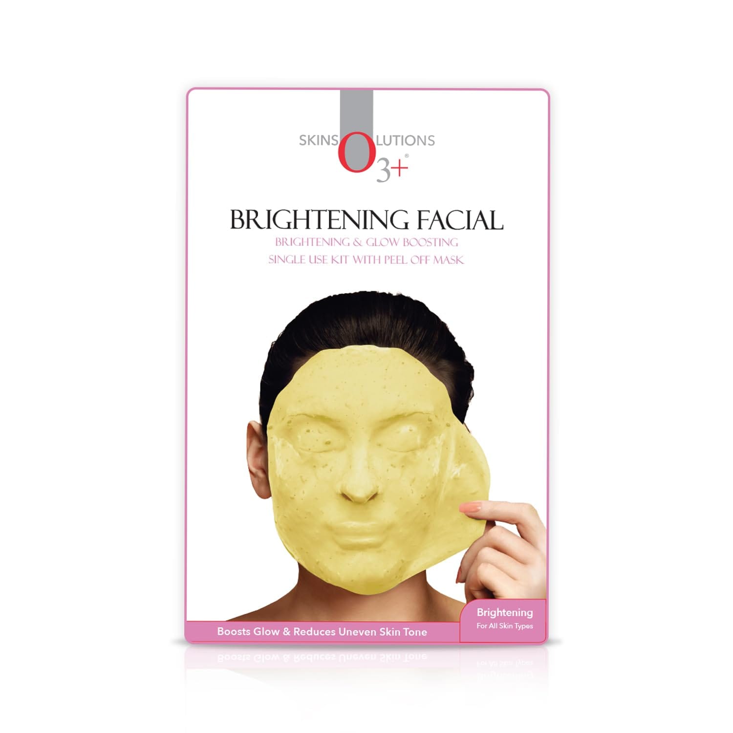 O3+ - Brightening Facial Brightening & Glow Boosting Single Use Kit With Peel Off Mask