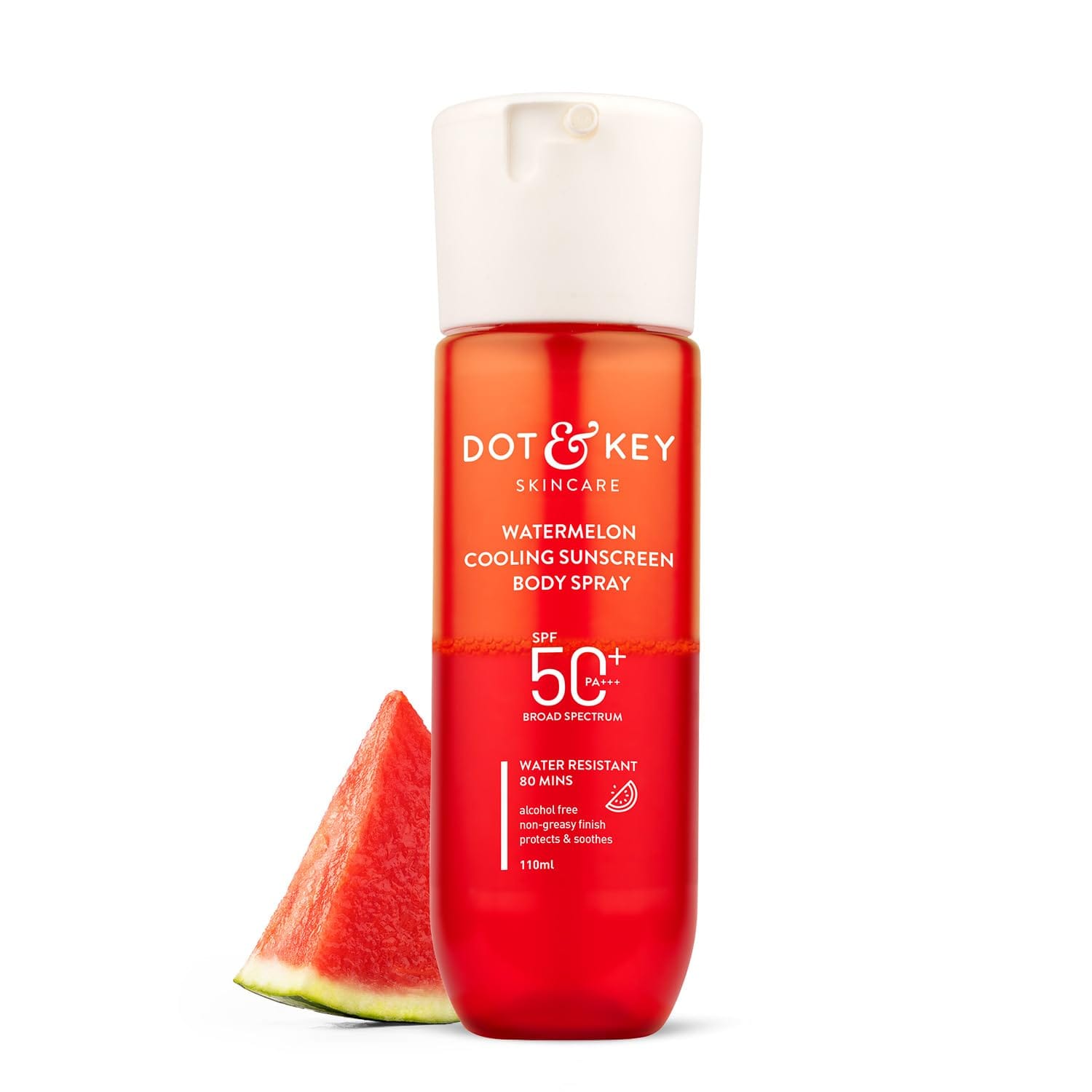 DOT & KEY - Watermelon Cooling Sunscreen Body Spray Spf 50 Pa+++ (110ML)