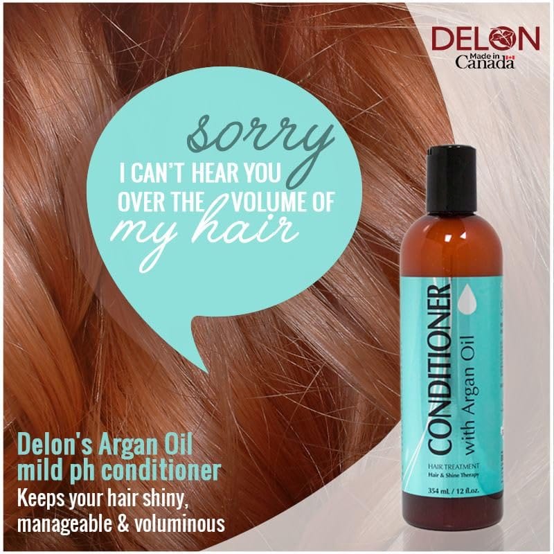 Delon+ - Conditioner With Argan Oil (354ML)