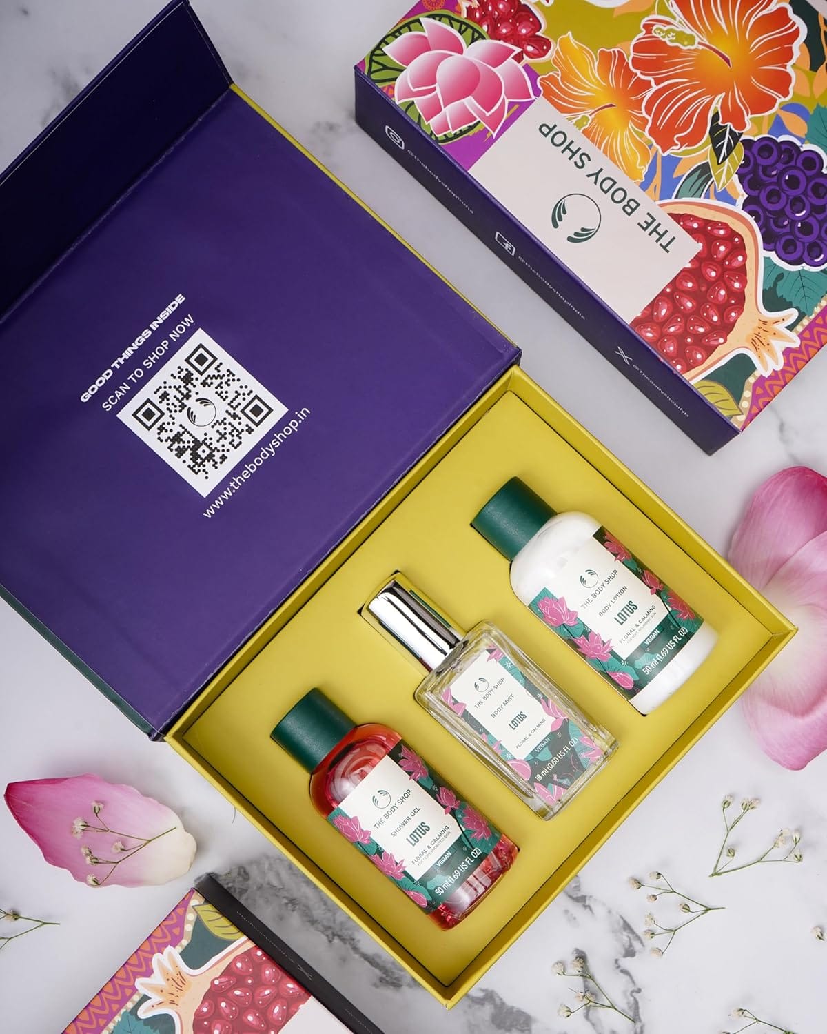 The Body Shop - 3 Pc Lotus Set (118ML)