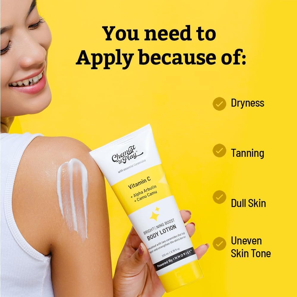 Chemist At Play - Vitamin C Brightening Boost Body Lotion (200ML)