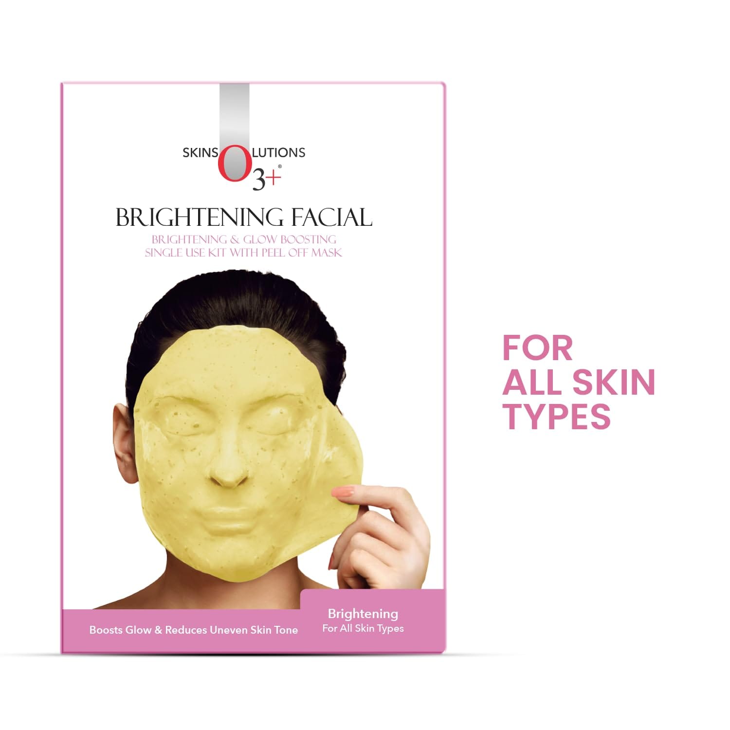 O3+ - Brightening Facial Brightening & Glow Boosting Single Use Kit With Peel Off Mask