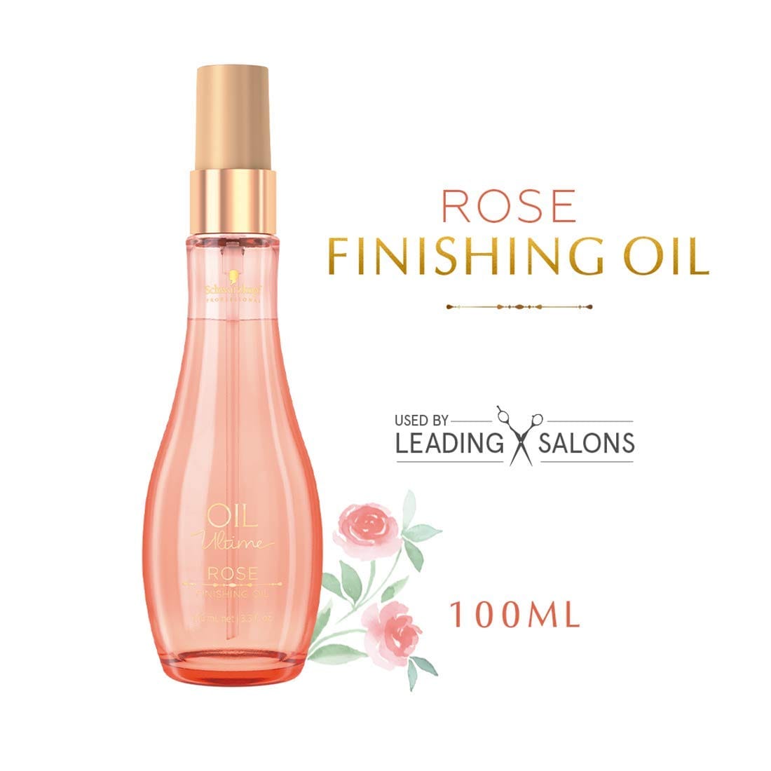 Schwarkopf - Oil Ultime Rose Finishing Oil For Fine Hair (100ML)