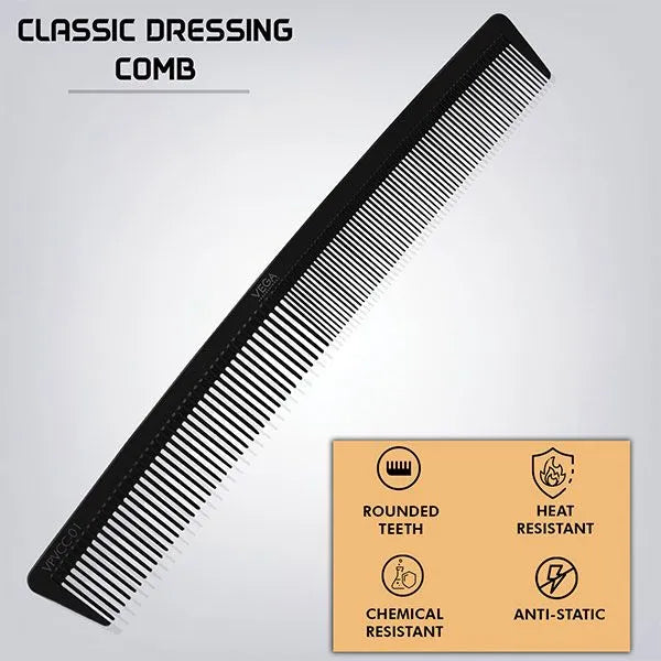 Vega Professional - Carbon Anti Static Comb (VPVCC - 01)