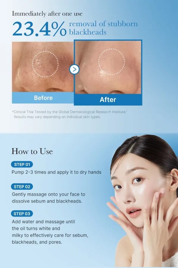 Medicube - Zero Pore Blackhead Deep Cleansing Oil (205ML)