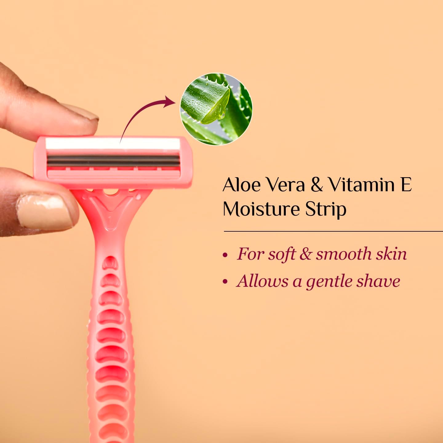 Carmesi -  Body Razor Disposable (5 Razors)