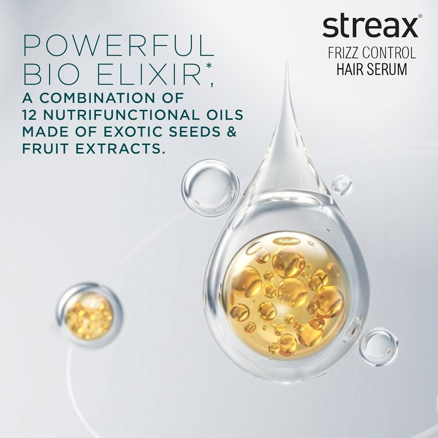 Streax - Frizz Control Hair Serum With Bio - Elixir (100ML)