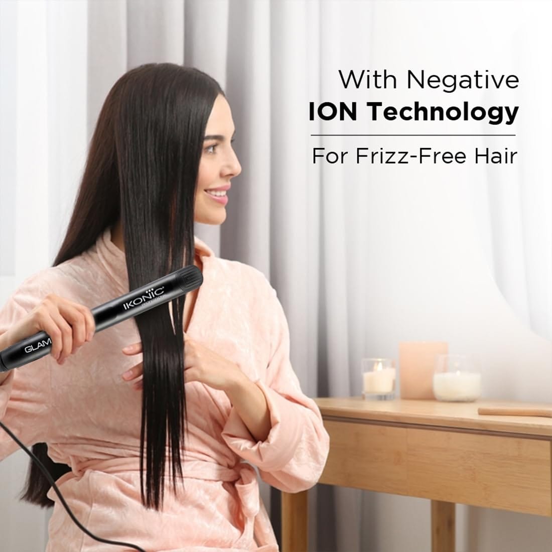 Ikonic Professional - Glam Straightener (Black)