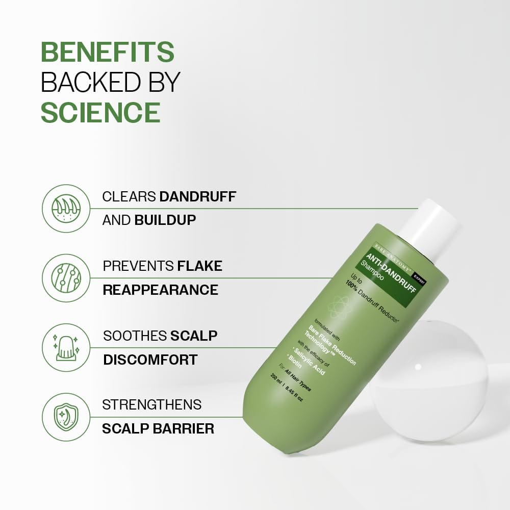 Bare Anatomy - Anti - Dandruff Shampoo (250ML)