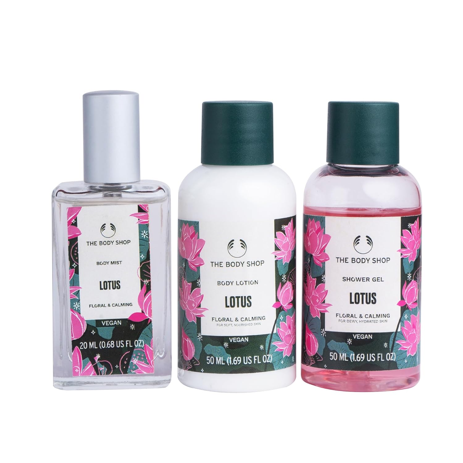 The Body Shop - 3 Pc Lotus Set (118ML)