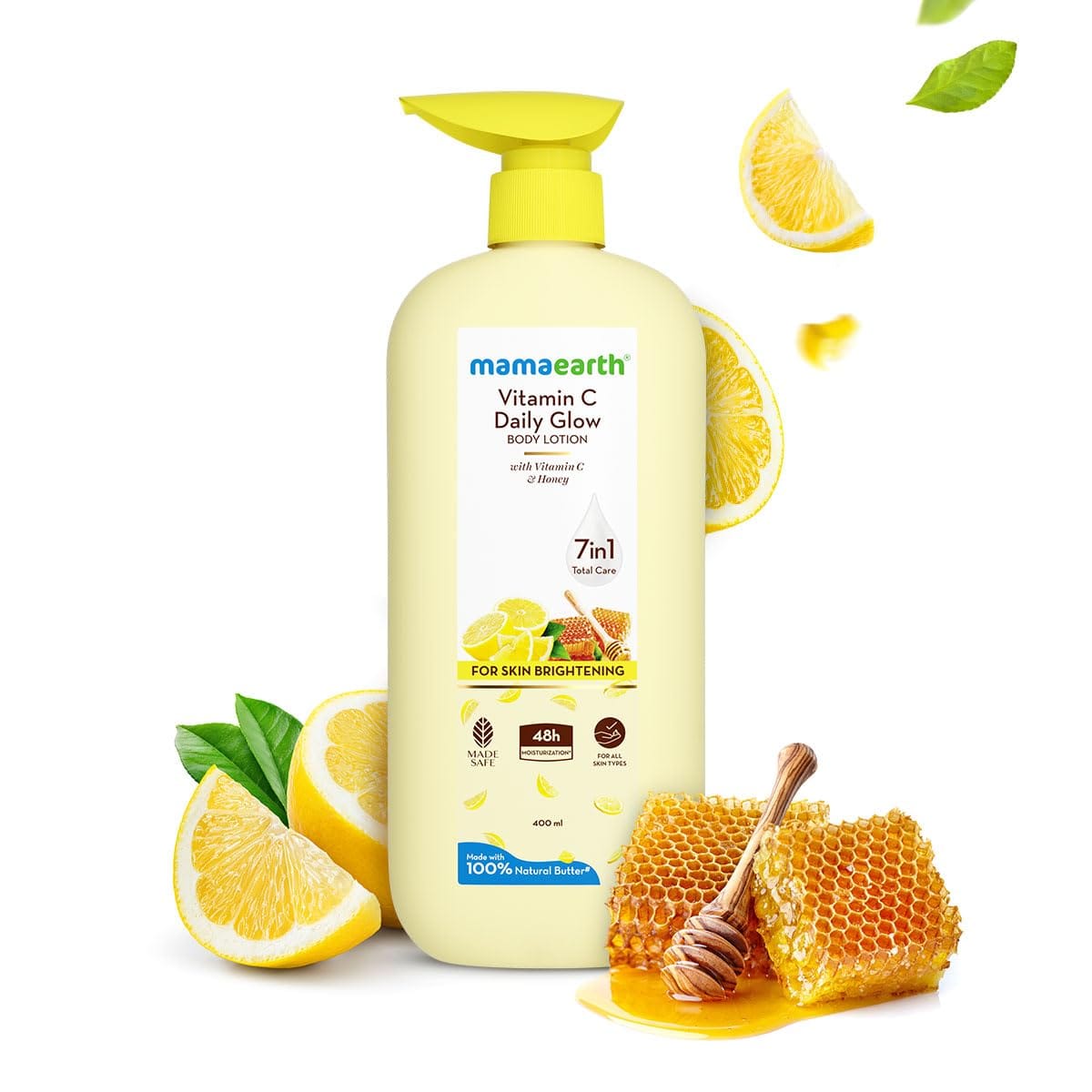 Mamaearth - Vitamin C Daily Glow Body Lotion (400ML)