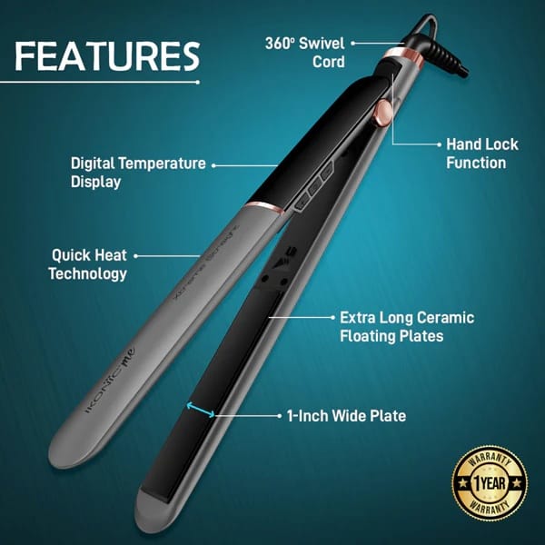Ikonic Me - Xtreme Straight Hair Iron