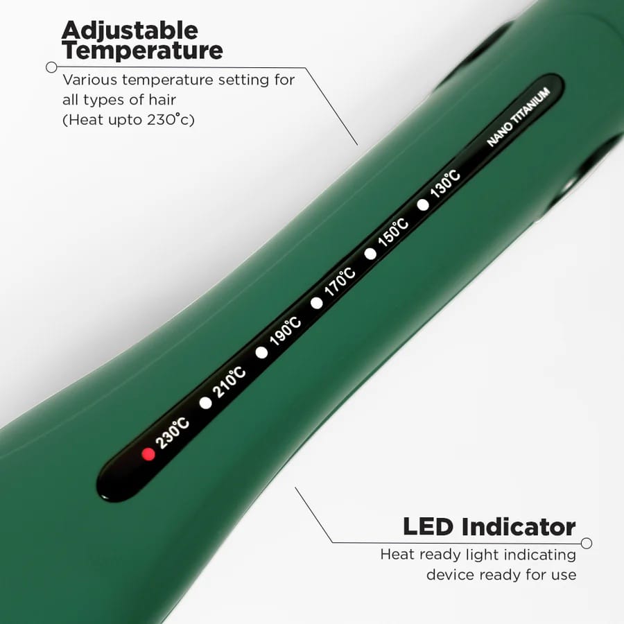 Ikonic Professional - Pro Titanium Crimp - Emerald