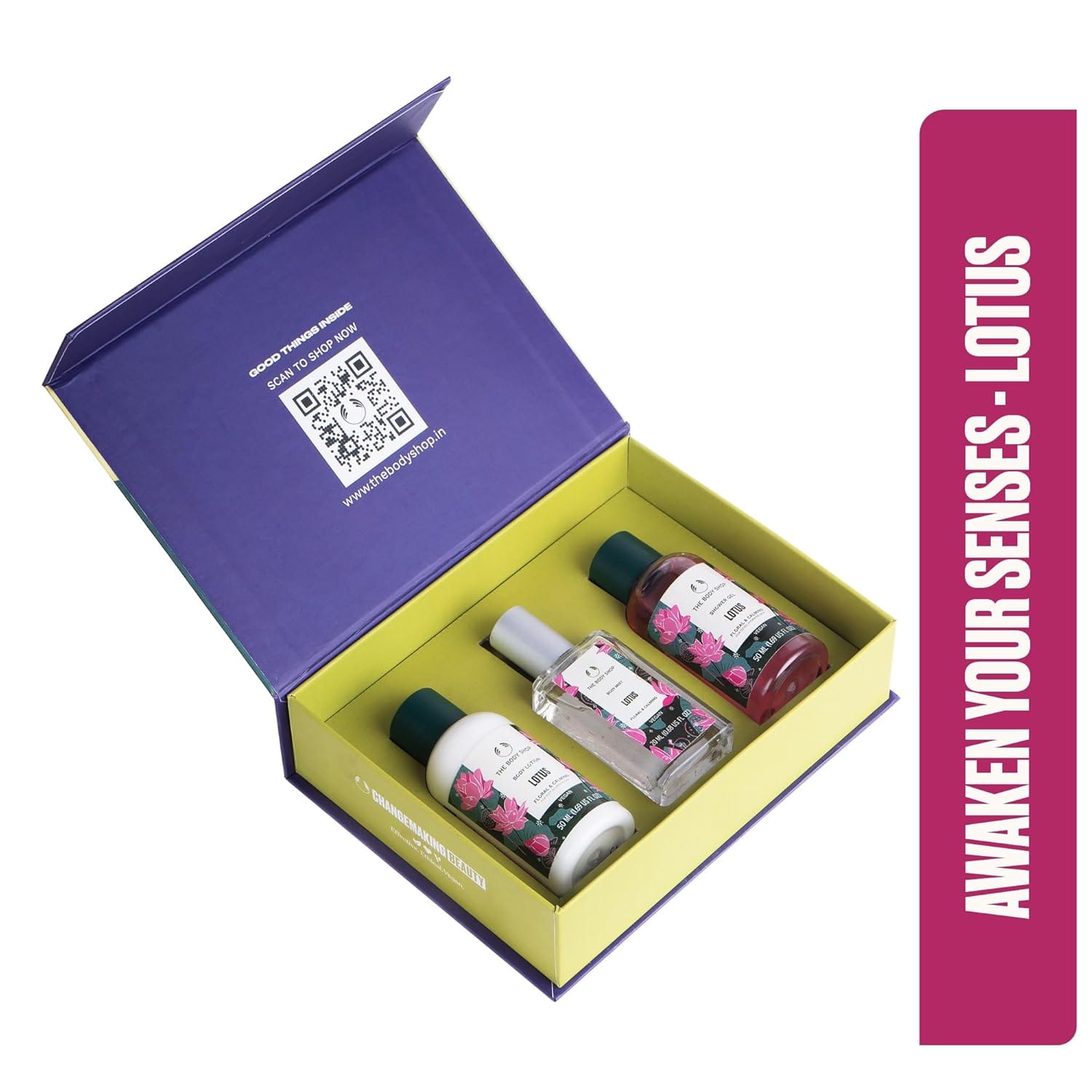 The Body Shop - 3 Pc Lotus Set (118ML)
