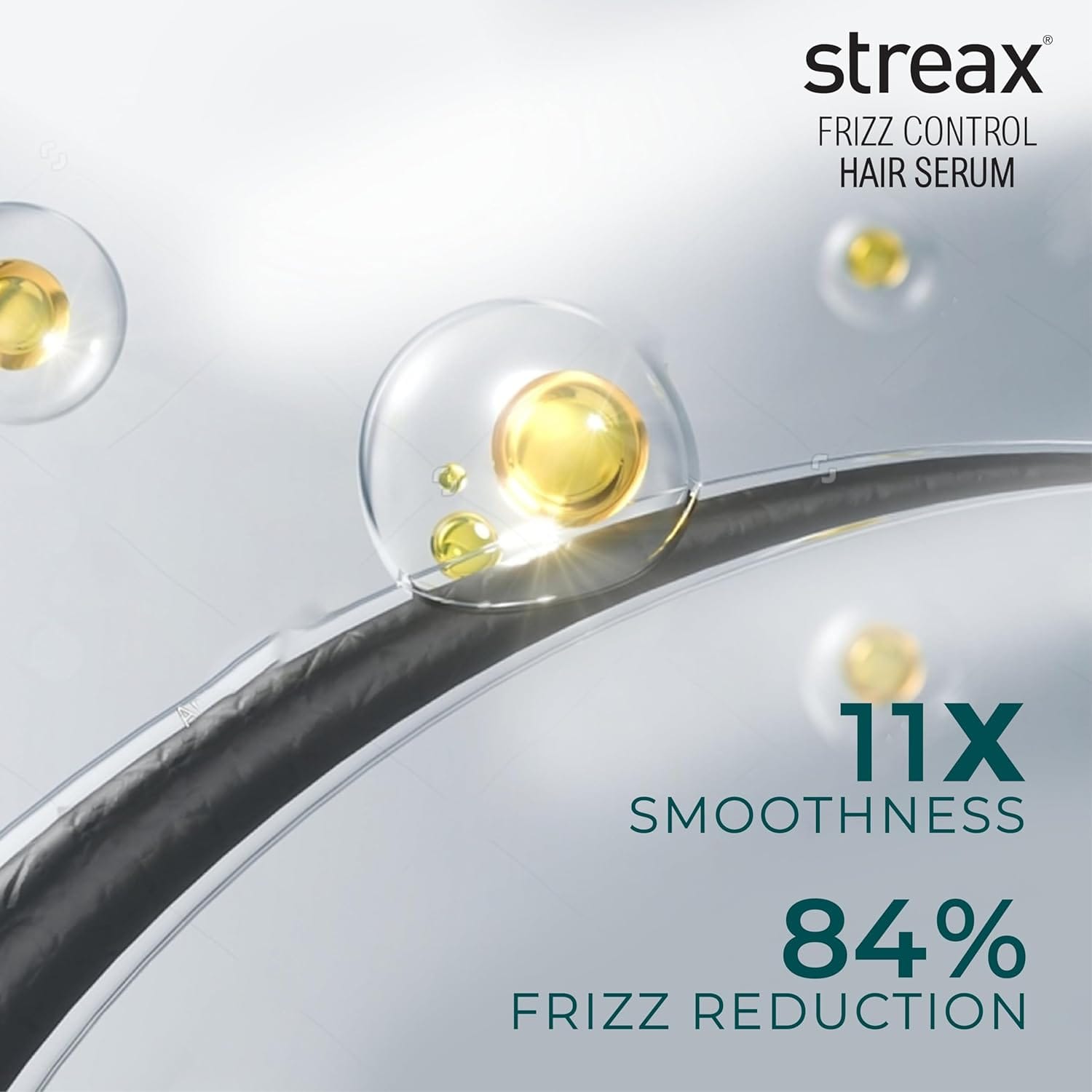 Streax - Frizz Control Hair Serum With Bio - Elixir (100ML)