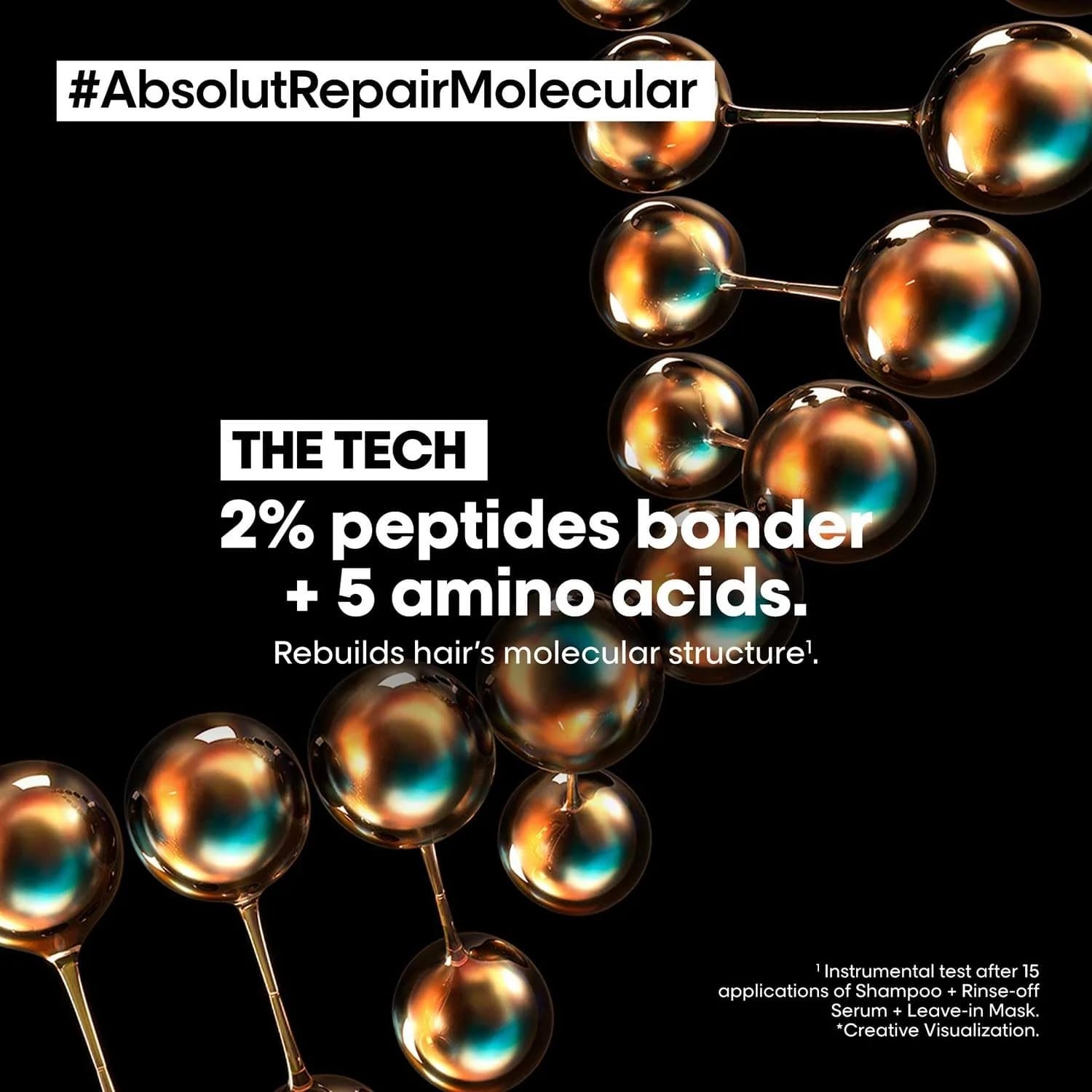 Loreal Professionnel - Absolut Repair Molecular Professional Shampoo (1500ML)