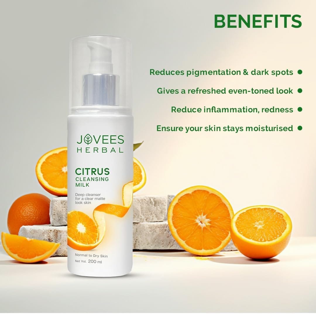 Jovees - Citrus Cleansing Milk (200ML)