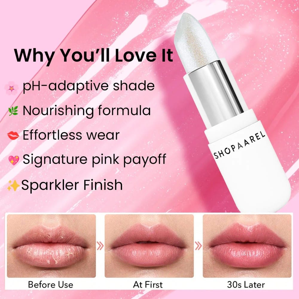 Shopaarel - Blooming Kiss Glass Lipstick (3.4g)