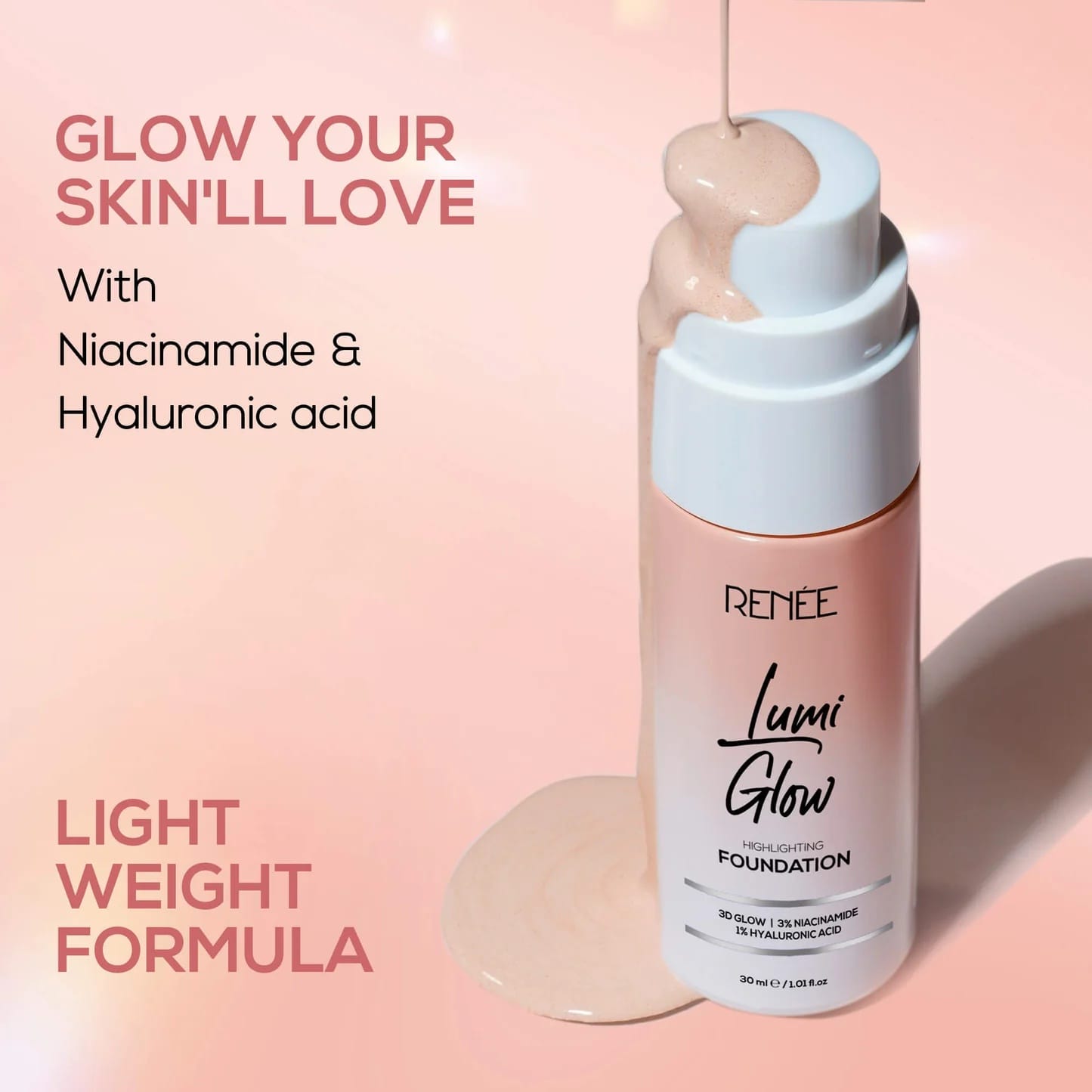 Renee - Lumi Glow Highlighting Foundation (30ML)