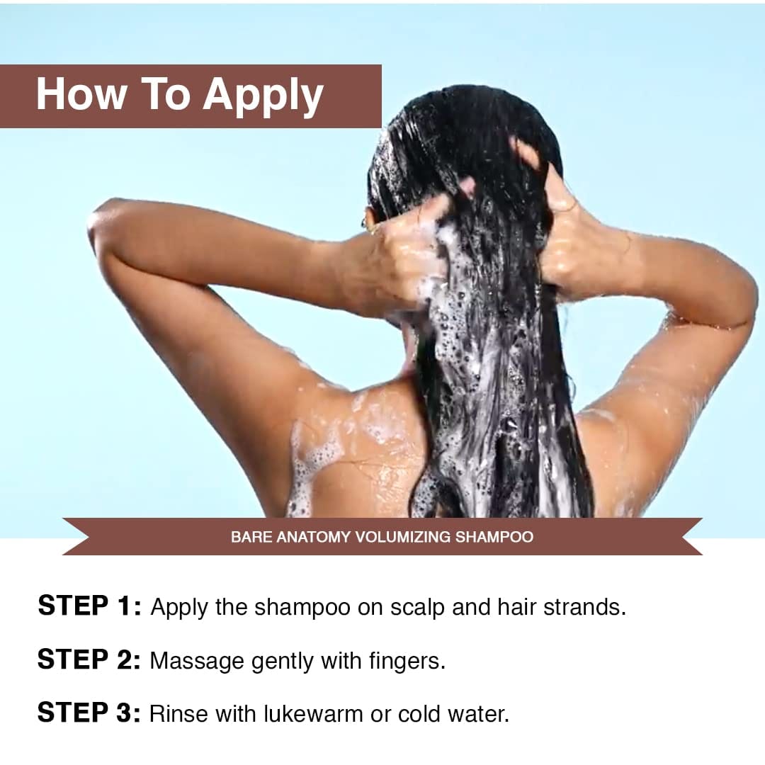 Bare Anatomy - Volumizing Shampoo (250ML)