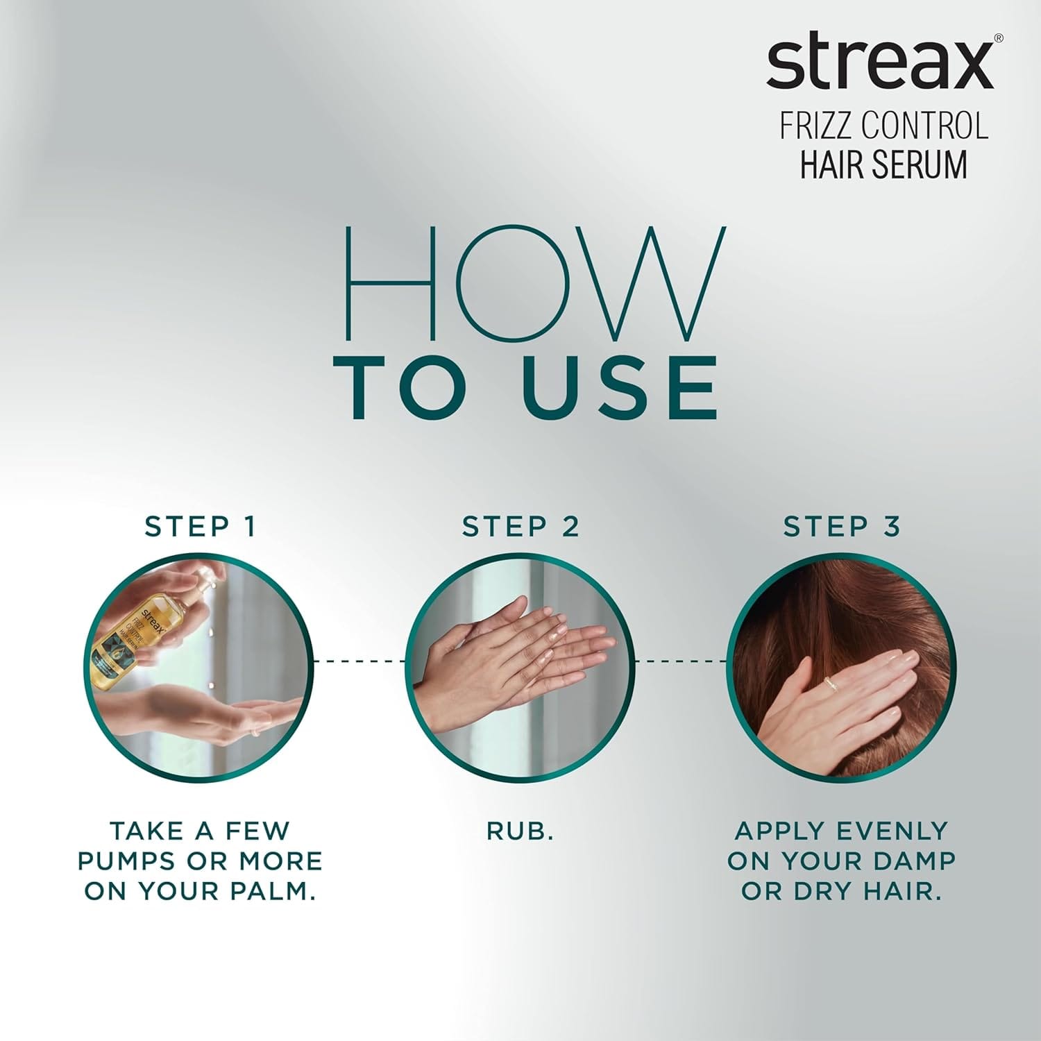 Streax - Frizz Control Hair Serum With Bio - Elixir (100ML)