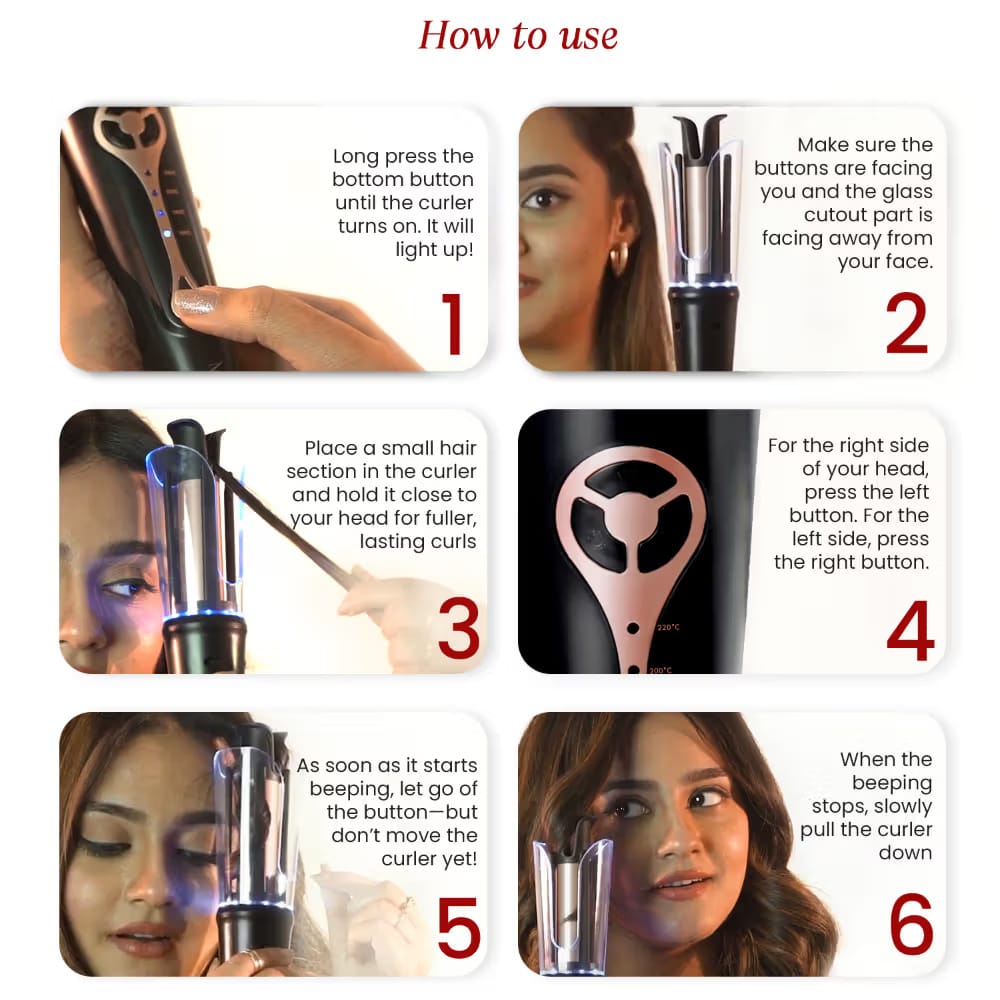 Make Mee Bold - Automatic Hair Curler