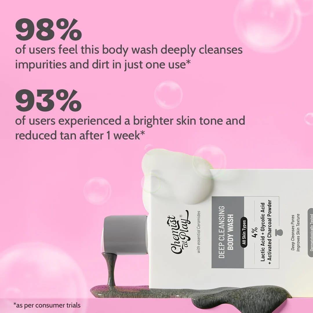 Chemist At Play - Deep Cleansing Body Wash (236ML)