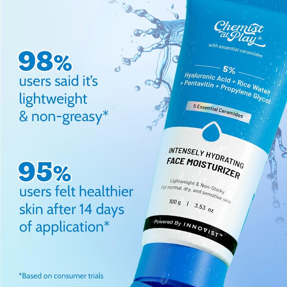 Chemist At Play - Face Moisturizer Intensely Hydrating (100g)