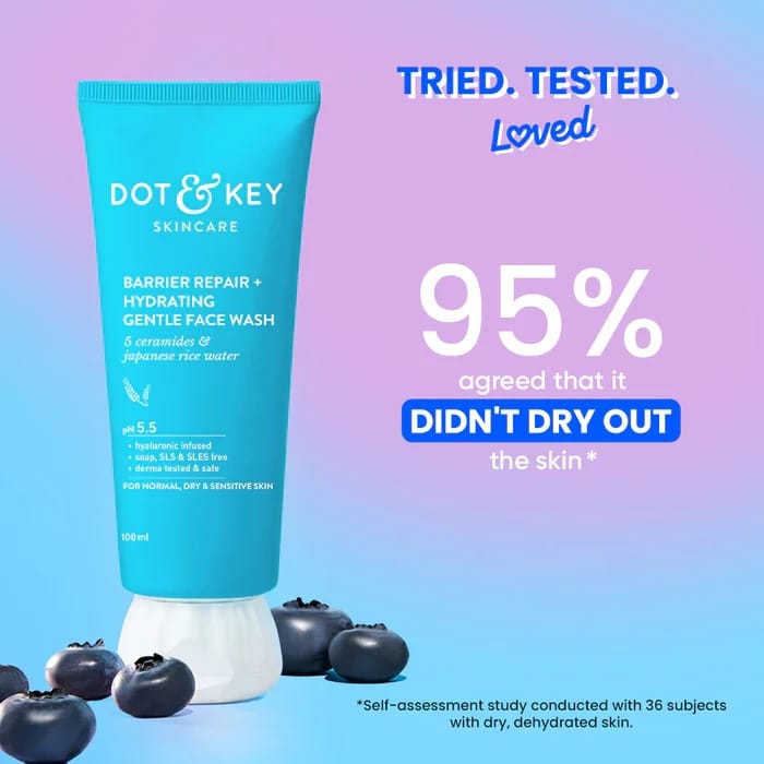 Dot & Key - Barrier Repair+ Hydrating Gentle Face Wash ph5.5 (175ML)