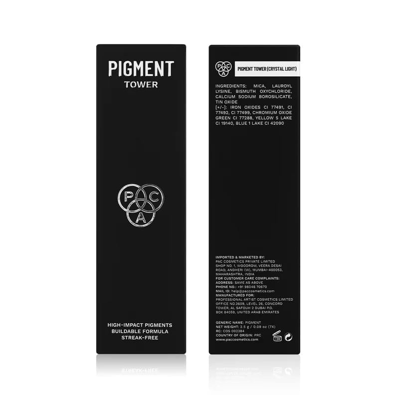 Pac - Pigment Tower 7 High Impact Colors (2.5g)