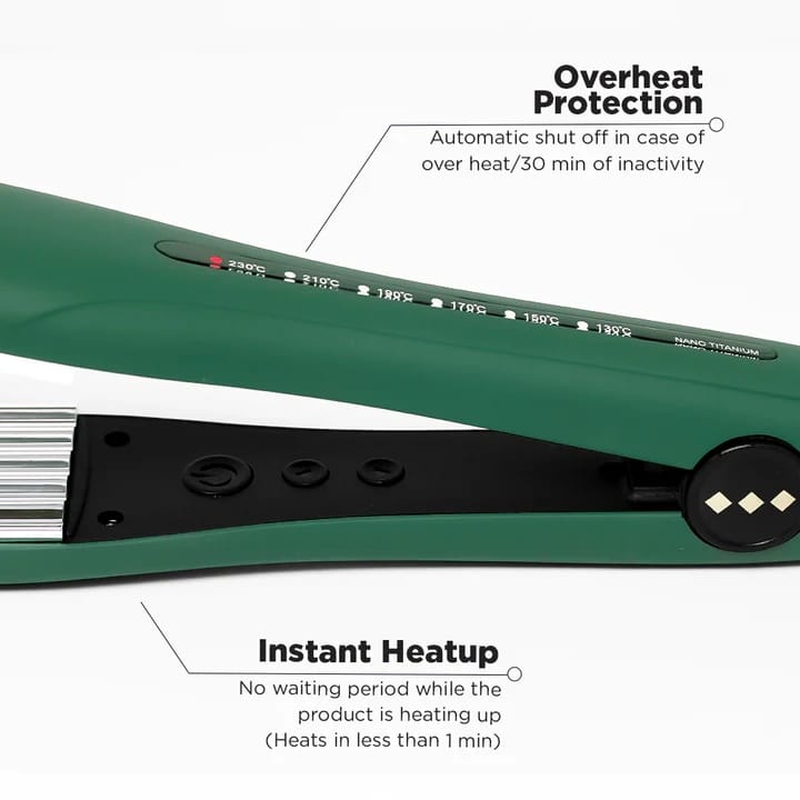 Ikonic Professional - Pro Titanium Crimp - Emerald