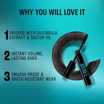 Lakme - Eyeconic Volume Mascara Deep Black