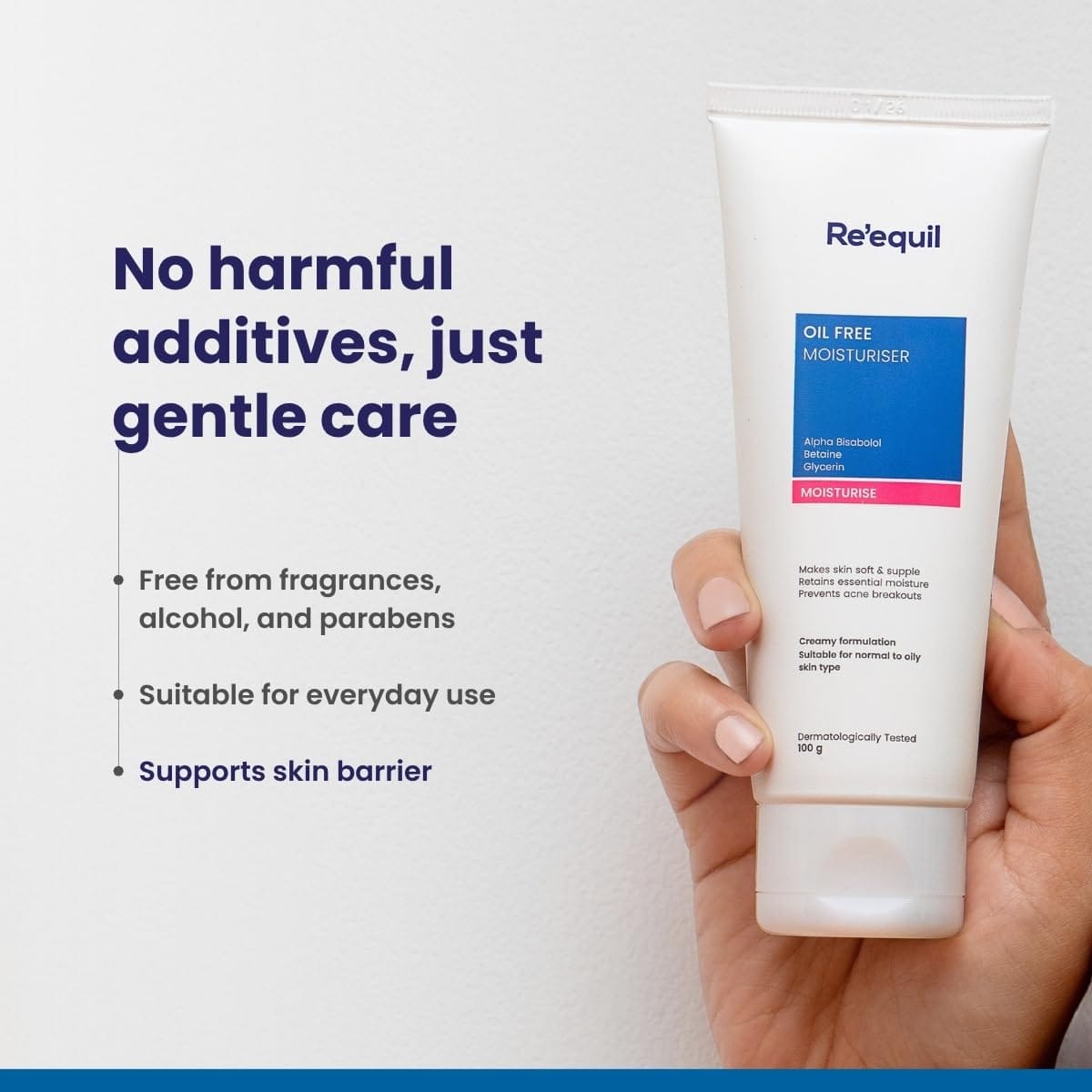 Re'equil - Oil Free Moisturiser (100g)