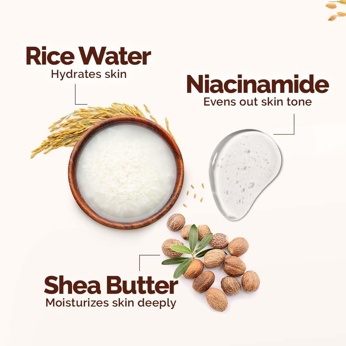 Mamaearth - Rice Water Hydrating Body Lotion (400ML)