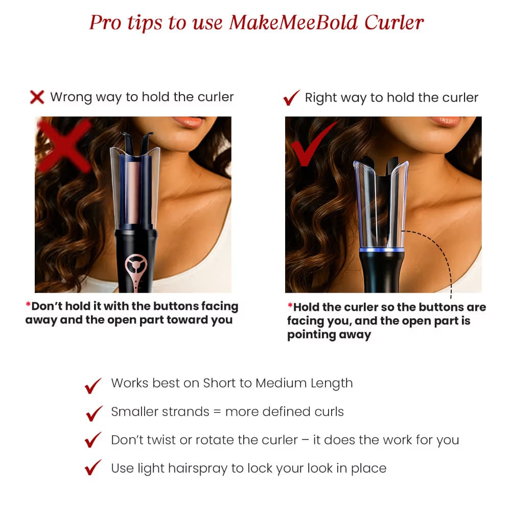 Make Mee Bold - Automatic Hair Curler