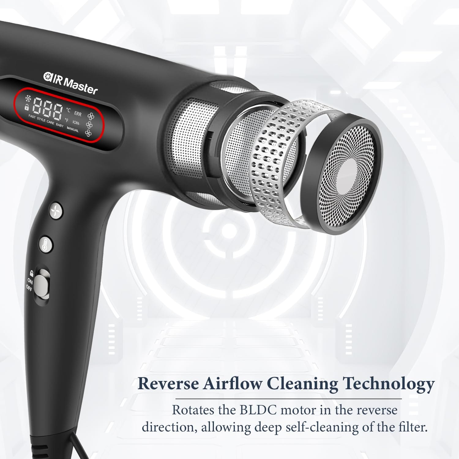 Vega Professional - Air Master 2000 - 2400W Hair Dryer (VPPHD - 14)