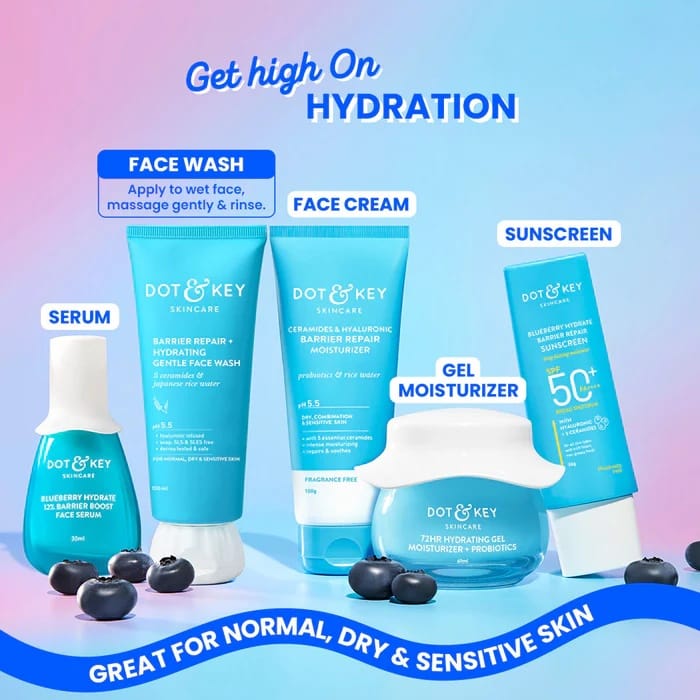 Dot & Key - Barrier Repair+ Hydrating Gentle Face Wash ph5.5 (175ML)