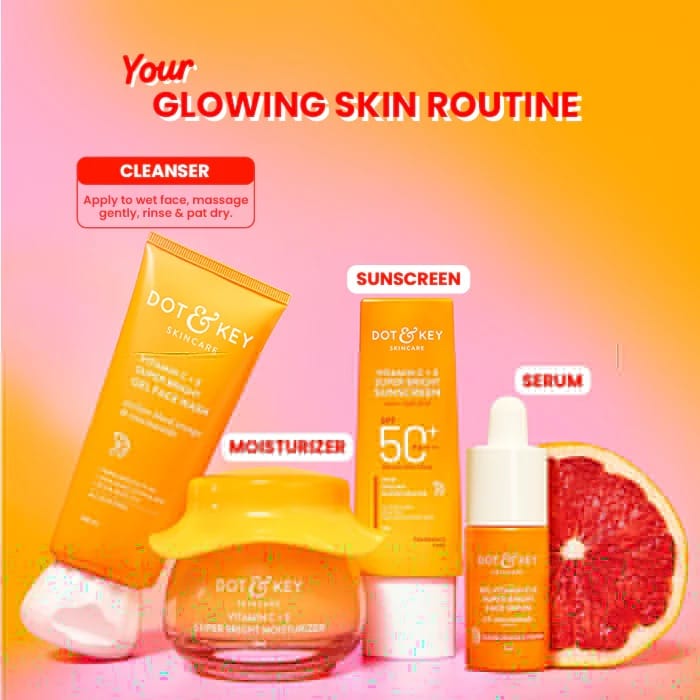 Dot & Key - Vitamin C+ E Super Bright Gel Face Wash (175ML)