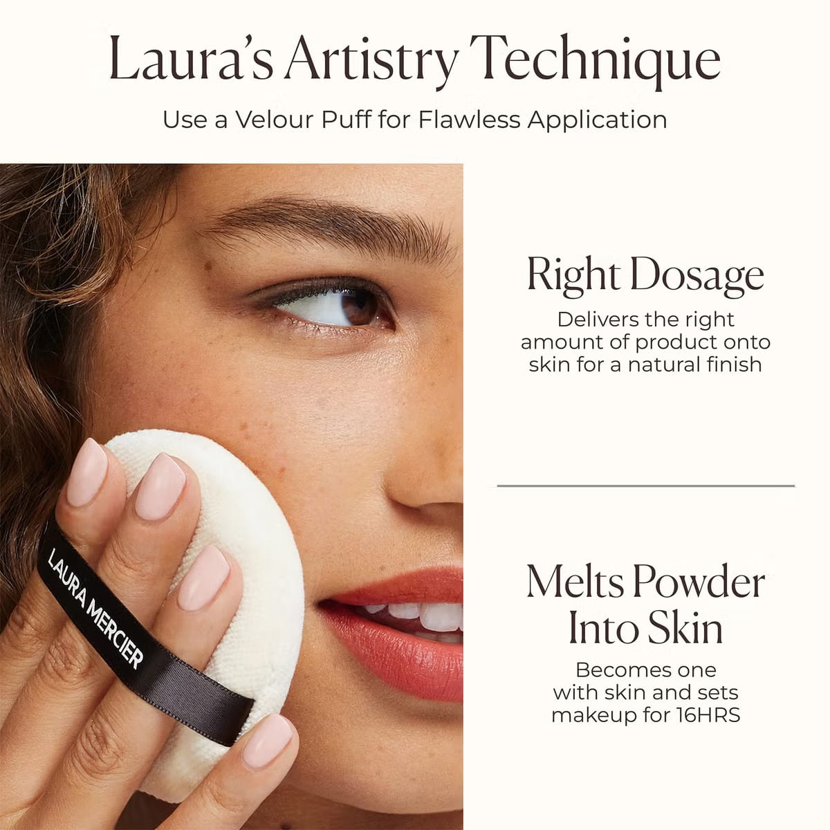 Laura Mercier - Indulgent Icons Translucent Loose Setting Powder & Puff (29g) (Translucent)