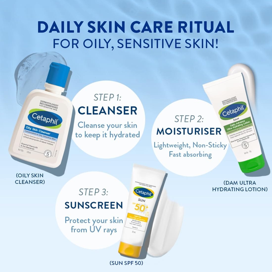 Cetaphil - Oily Skin Cleanser (125ML)