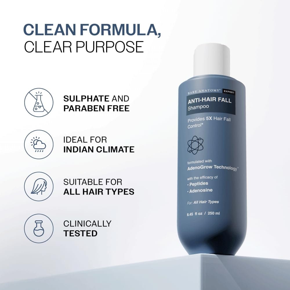 Bare Anatomy - Anti - Hair Fall Shampoo (250ML)