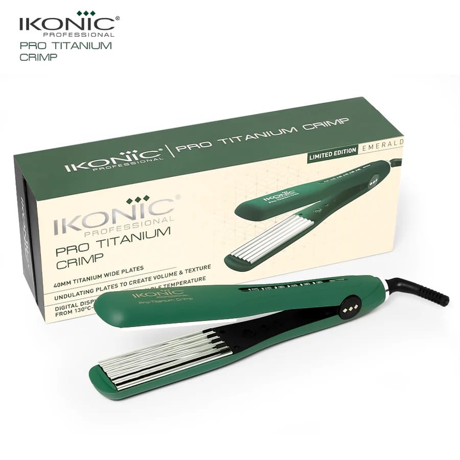 Ikonic Professional - Pro Titanium Crimp - Emerald