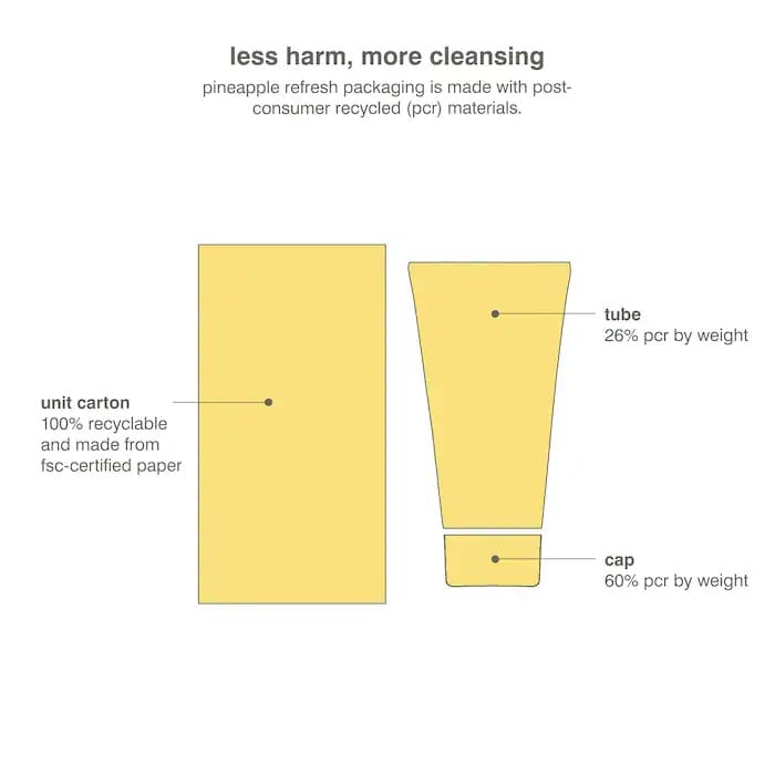 Rhode - Pineapple Refresh Ananas Vivifiant PGA Daily Cleanser (40ML)