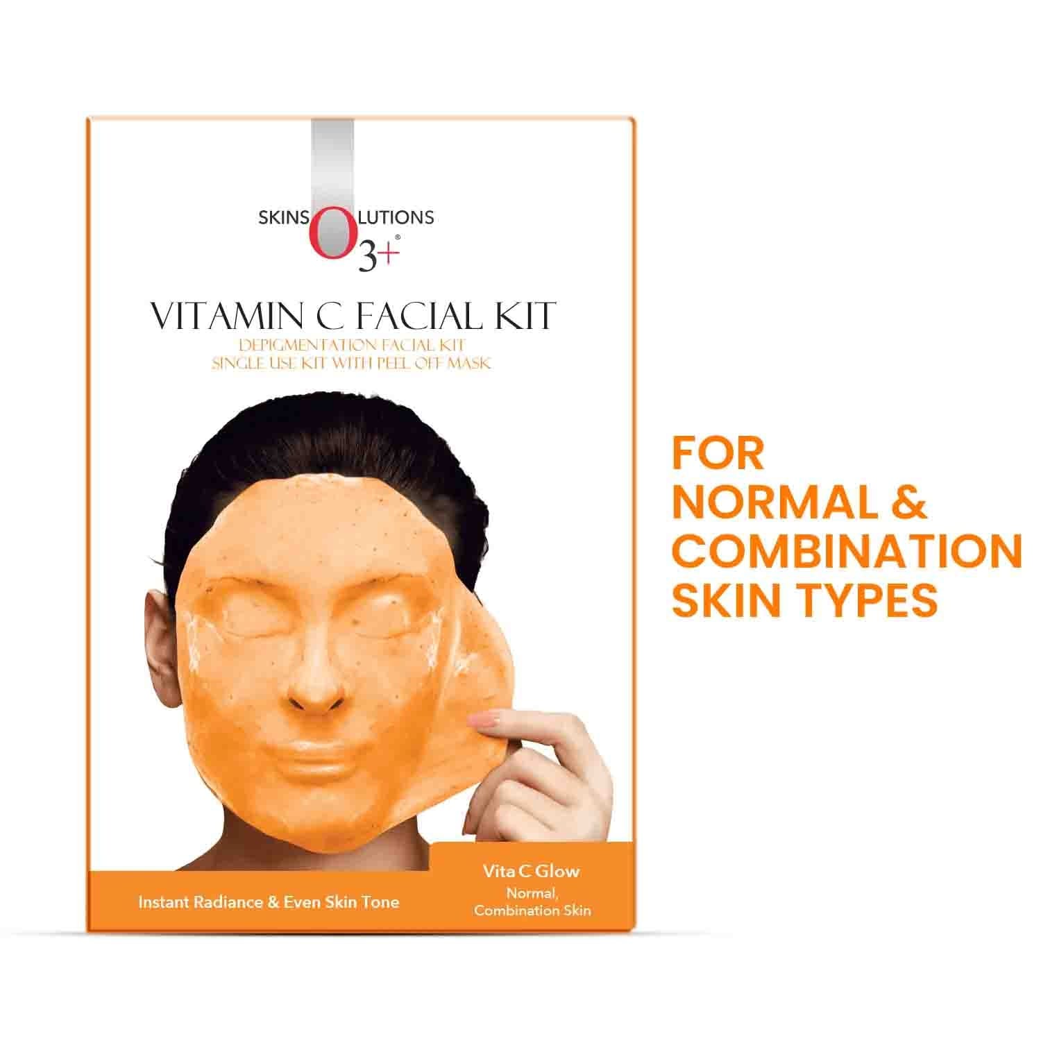 O3+ - Vitamin C Facial kit Depigmentation Facial Kit (Pack Of 2)
