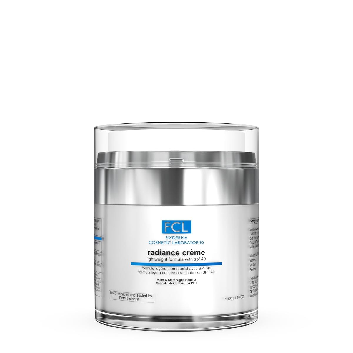 Fix Derma - Radiance Creme Light Weight Formula With Spf 40 (50g)