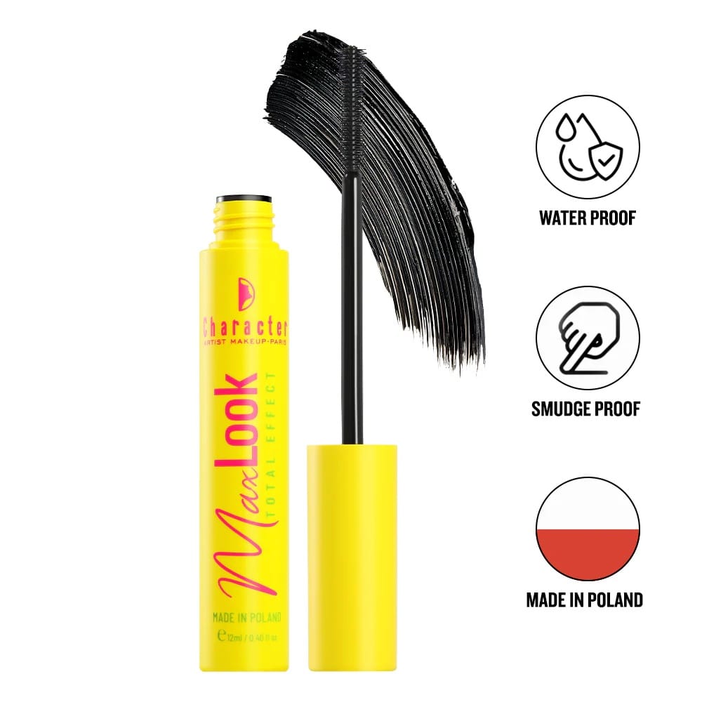 Character Cosmetics - Max Look Total Effect Mascara (12ML)
