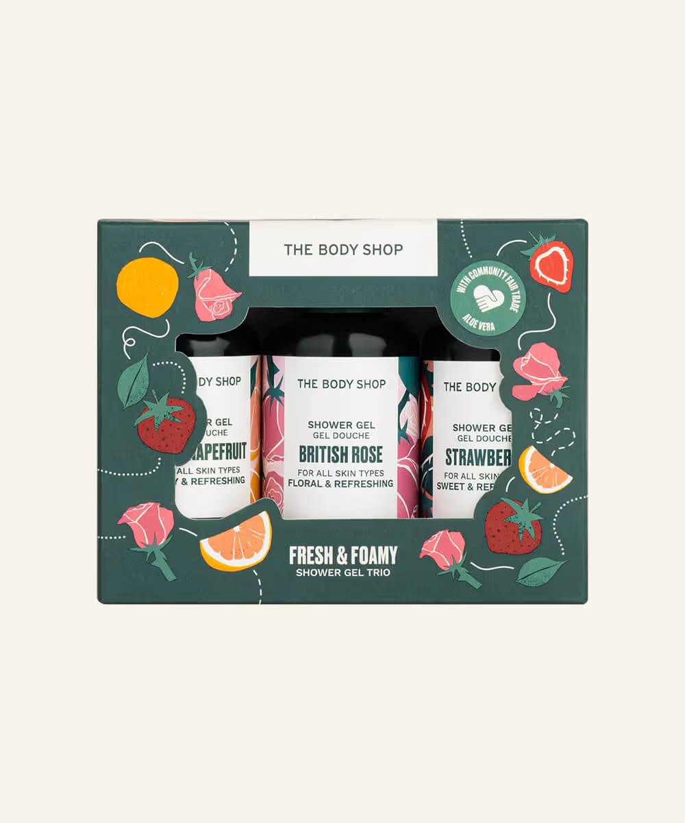 The Body Shop - Fresh & Foamy Shower Gel Trio